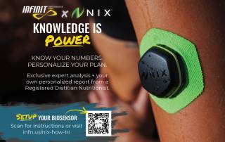 person with analysis patch on arm how to marketing card