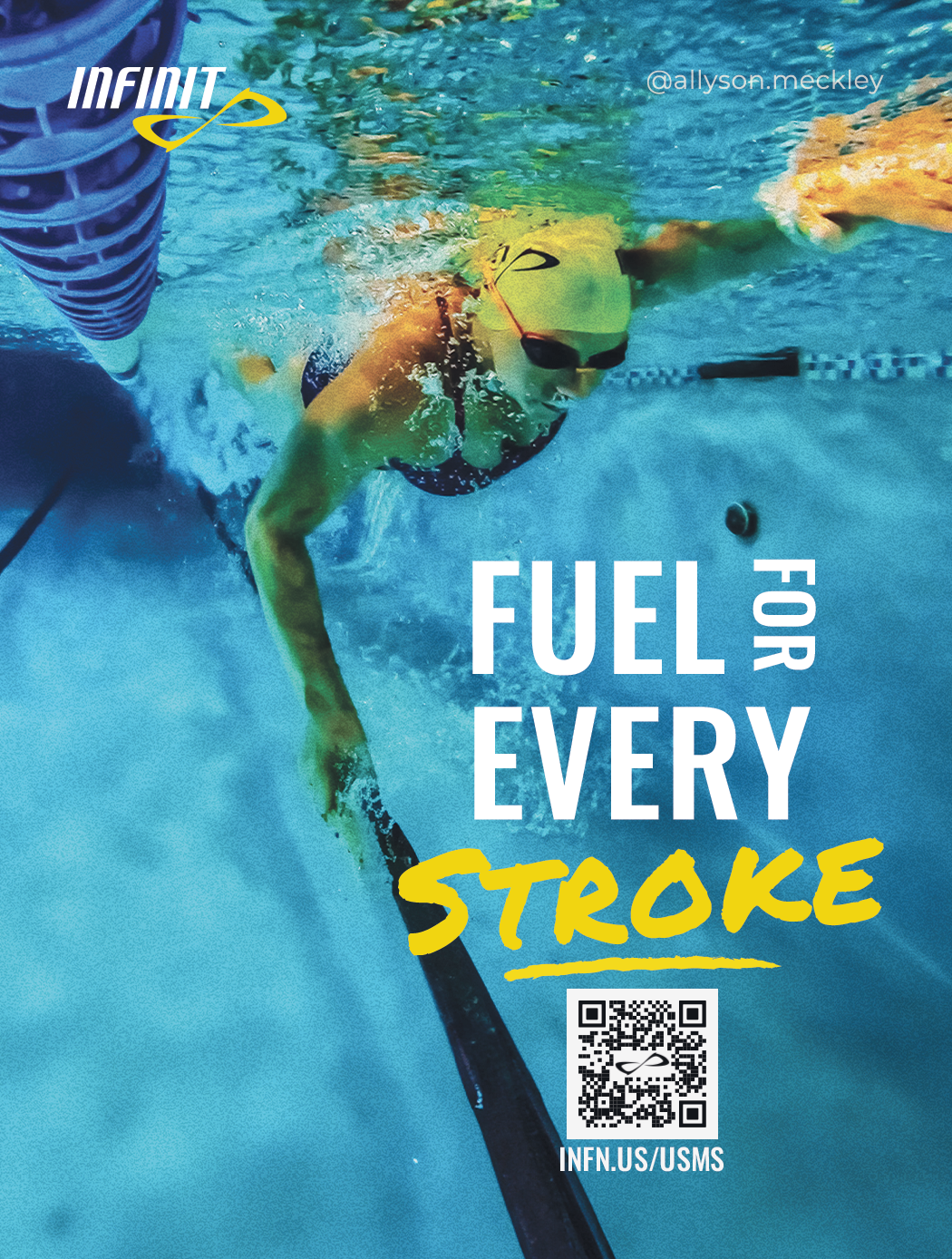 swimming magazine ad